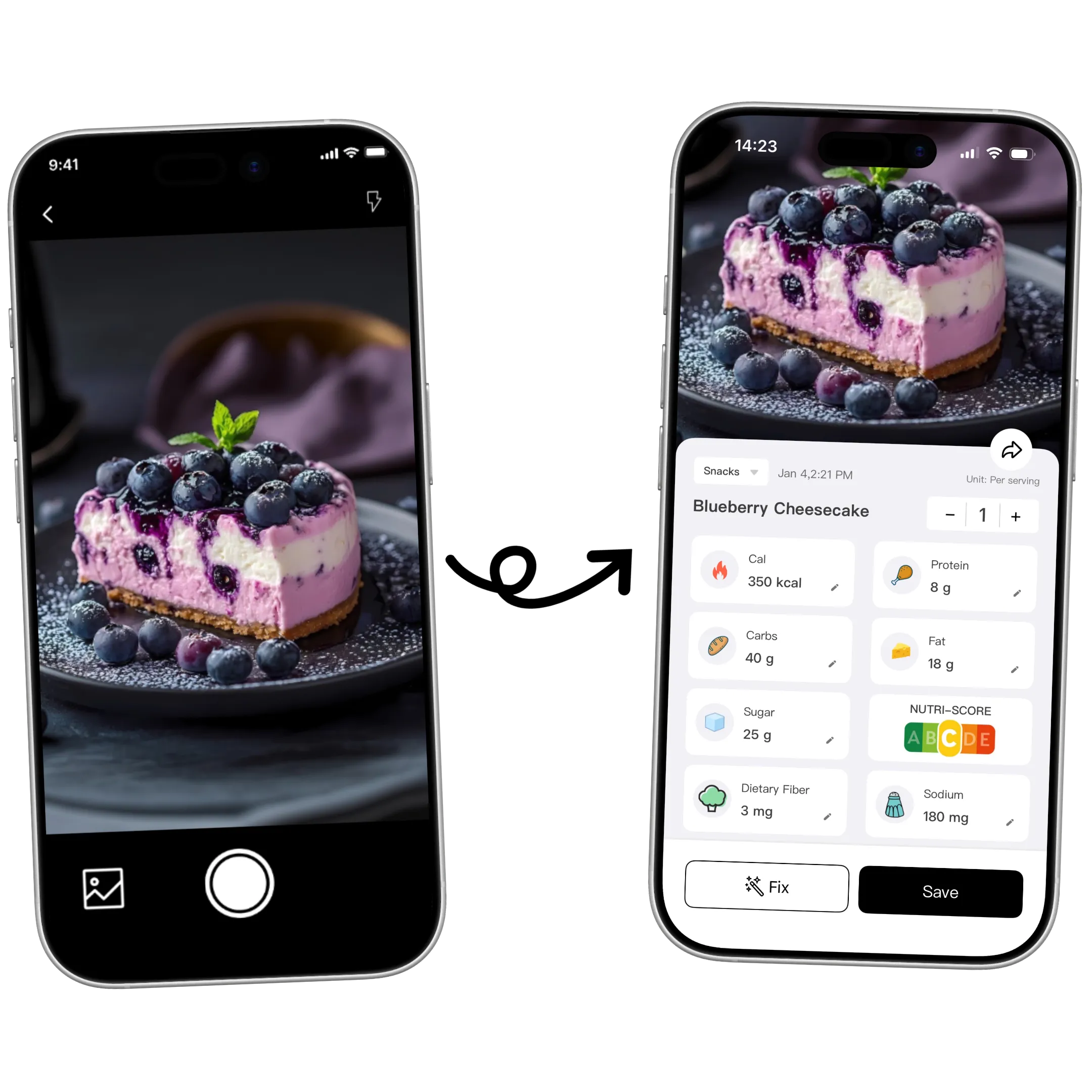 CalMind App Interface