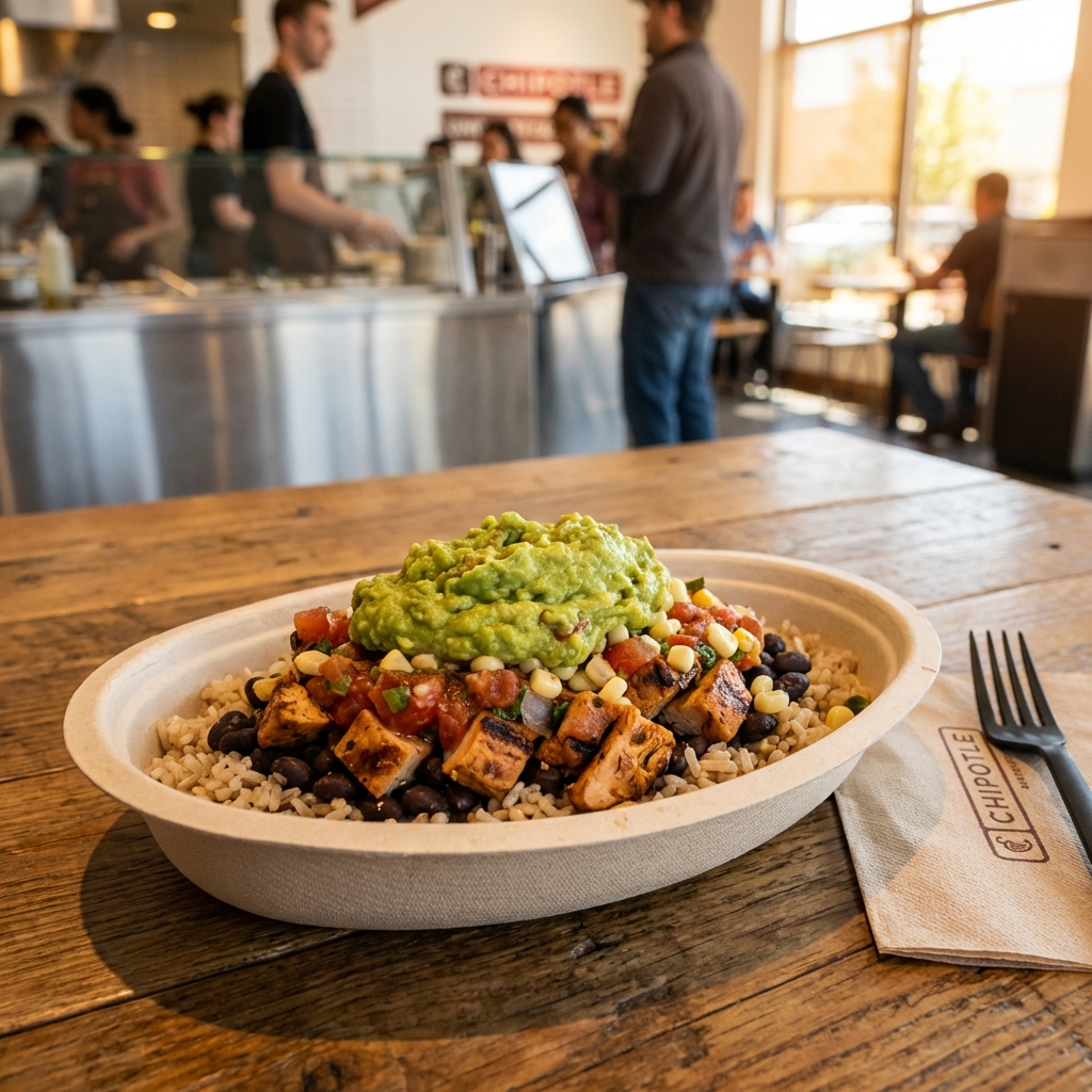 Chipotle Nutrition Calculator - Burrito Bowl